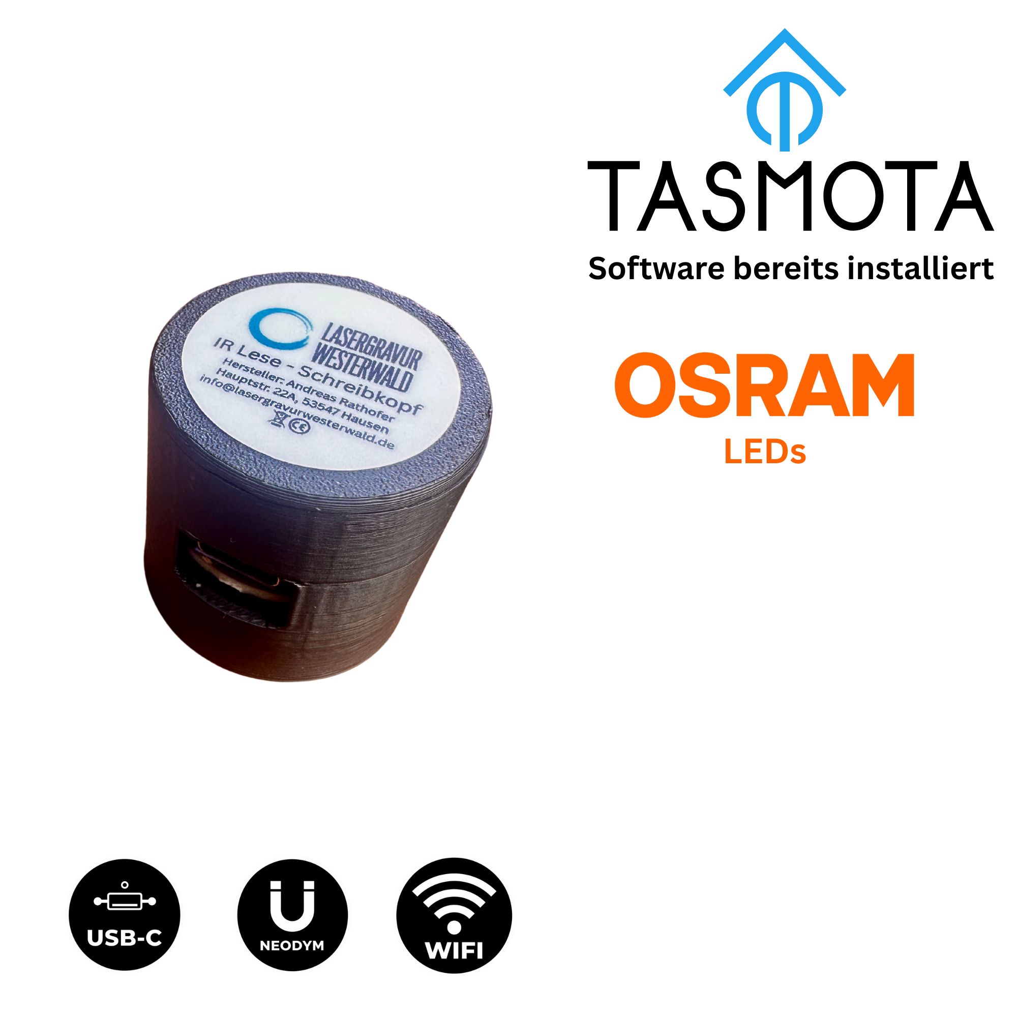 IR TTL Lese-Schreibkopf WIFI